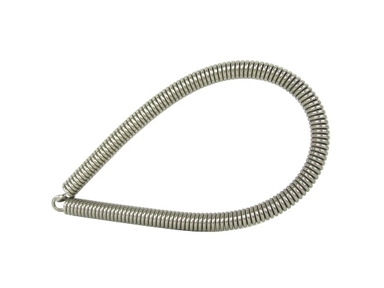 Silver stock Max-Torque clutch spring in coiled form