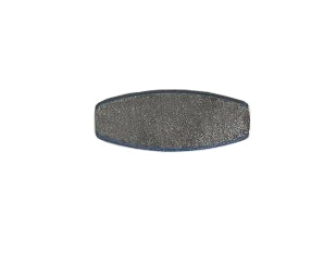 Single blue high-performance Mini-Lite brake pad for karts