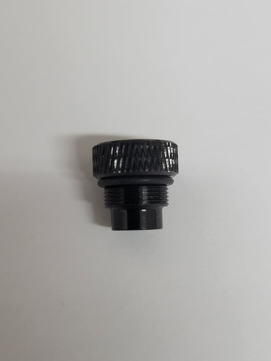 Black anodized aluminum port plug with O-ring for Mychron 5 gauges