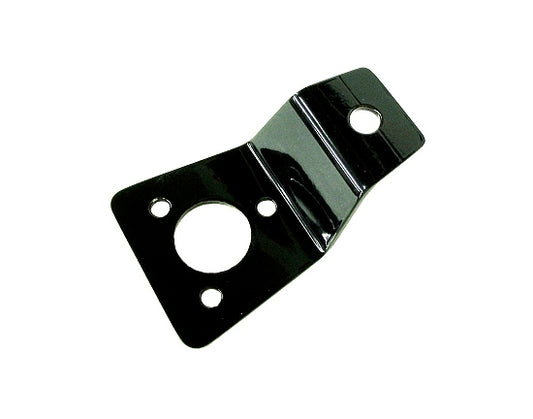 Angled G-Man mount holding Mychron gauge on kart dashboard