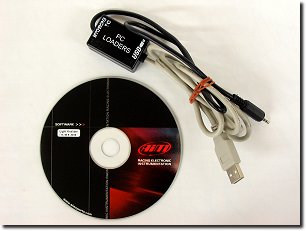 USB download kit cable for MyChron TG lap timer
