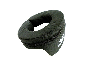 Black child's wedge support neck collar for junior karting