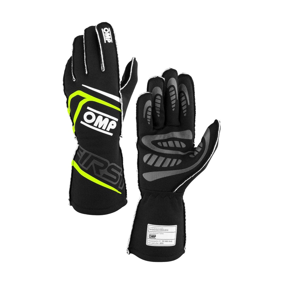 OMP First Nomex Racing Gloves | FIA 8856-2018
