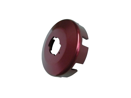 Red anodized 1-disc aluminum Viper clutch drum