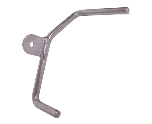 3/8-inch wire brake pedal mounted on kart assembly