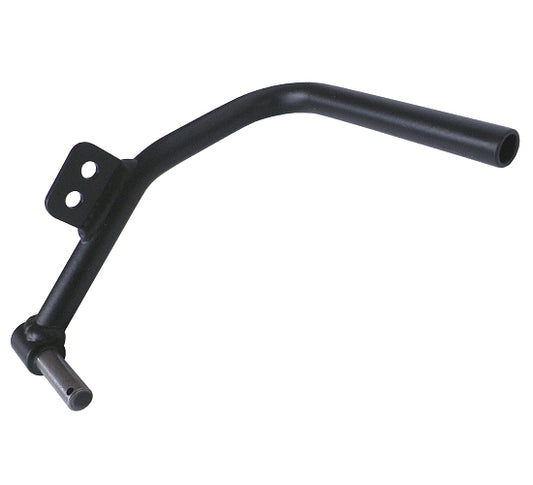 PMI brake pedal installed in kart pedal assembly