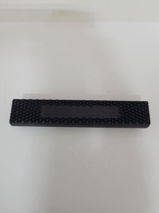 Billet aluminum foot peg component for kart pedals