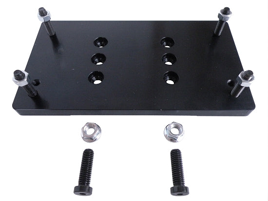 Billet motor plate tailored for 305 and 390 big block kart engines