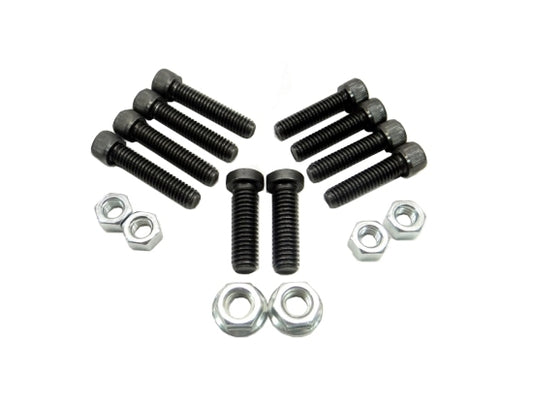 16-piece bolt kit for secure kart motor mount assembly