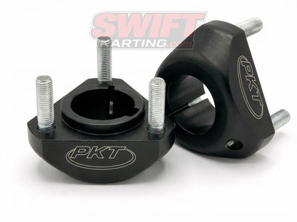 PKT Compact 30mm x 30mm Rear Wheel Hub - Metric Bore - Cadet/Junior Class by PKT - karting parts