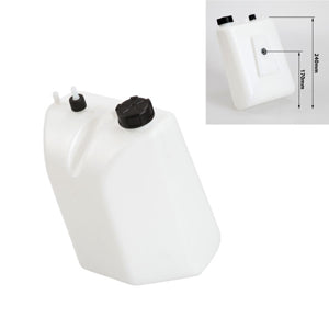 5-liter plastic upright fuel tank with mounting options