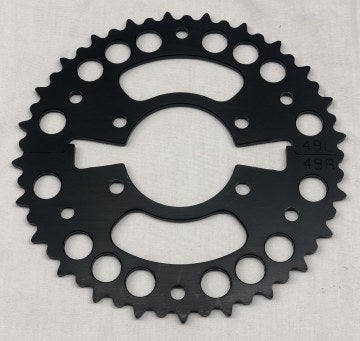 PM-92M mini sprocket with interlocking split design for kart racing