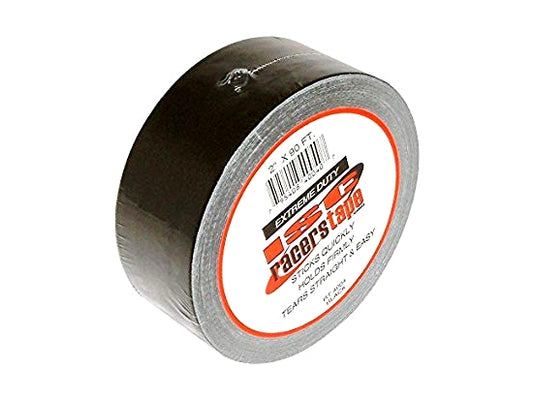 Roll of 2x90 black adhesive tape for kart use