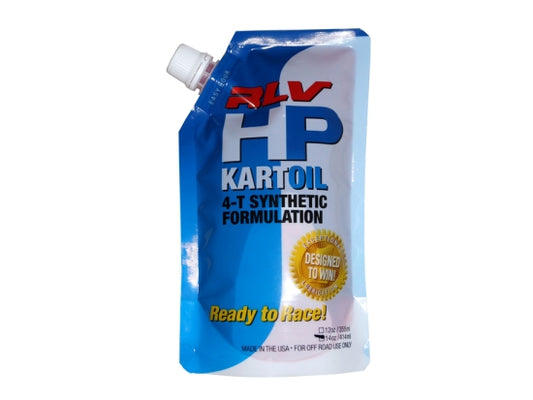 14oz single-use pouch of RLV HP synthetic Briggs oil