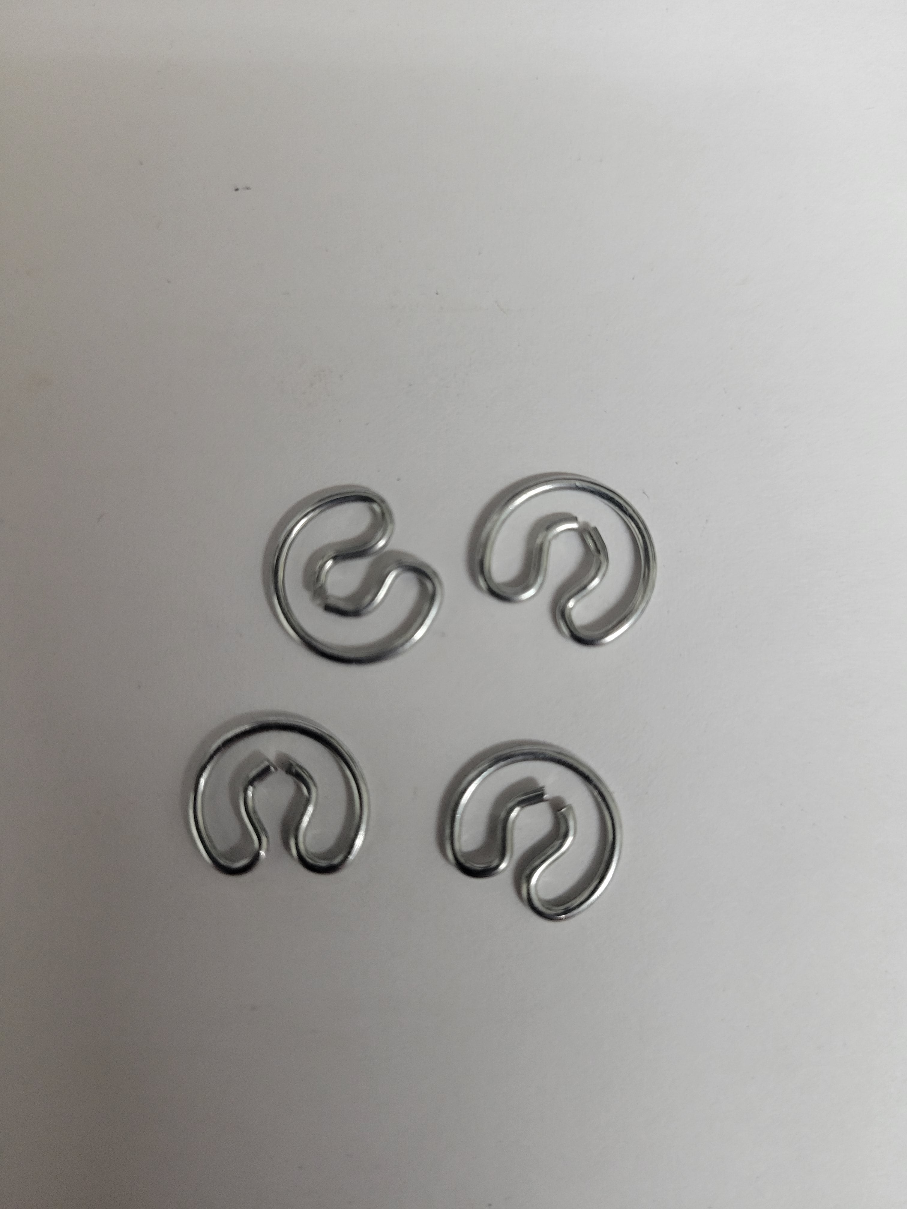Ten Pack Euro 6mm Spring Clips - Push-On Safety Cotter Pins for Kart ...