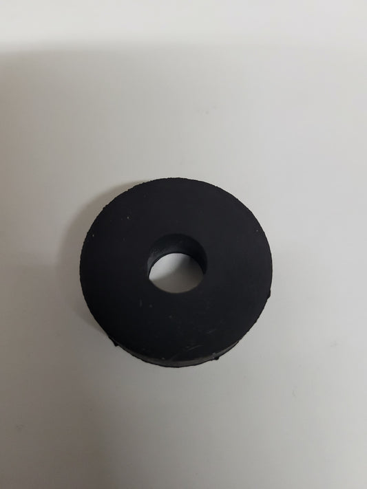 Single thick black Azusa seat grommet, 1.25 inch diameter