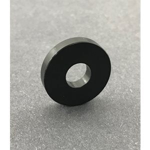 Black anodized 5mm aluminum seat spacer washer for kart mounting