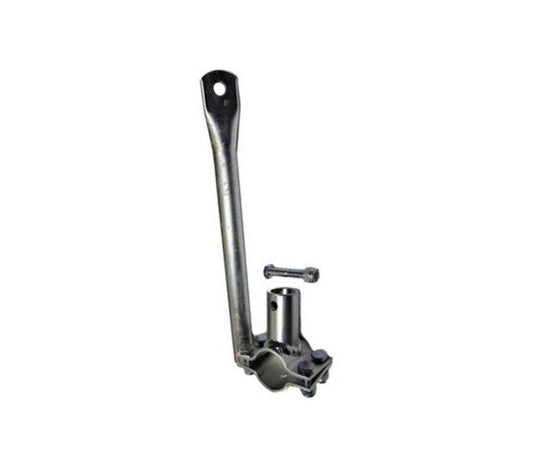 Zinc-plated universal adjustable seat strut extended to 9.5 inches