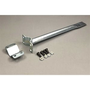 Universal crossmember seat strut mounted on kart engine side