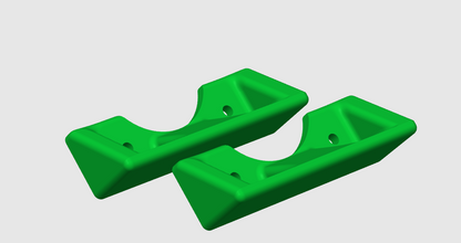 3D Printed Heel Rest Support for Go-Kart Pedals