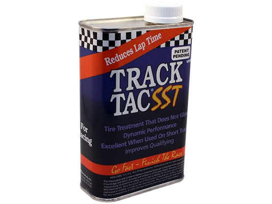 Quart bottle of Track-Tac SST super sticky tire treatment