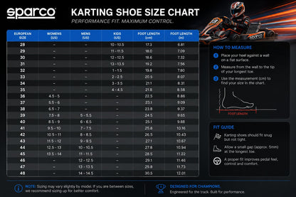 Sparco K-Prime Kart Racing Shoes