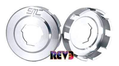 Two-disk REV3 drum component for kart clutches