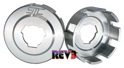 Three-disk REV3 drum for advanced kart clutch systems