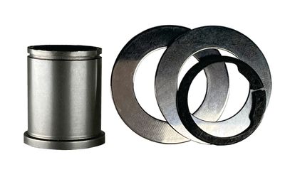 Bearing race kit components for REV3 and BA kart snouts