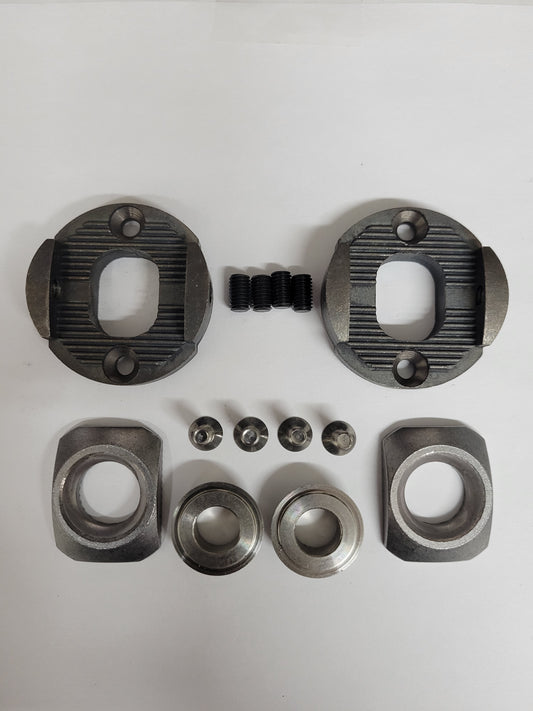 Complete Sniper kit components for 3/8" kingpins in kart steering