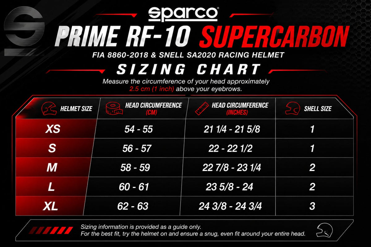 Sparco Prime RF-10 Supercarbon |FIA 8860-2018