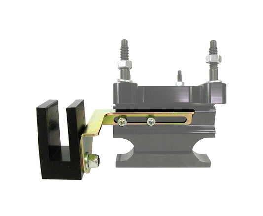 Speed Karts chain guide attached to flip mount on kart