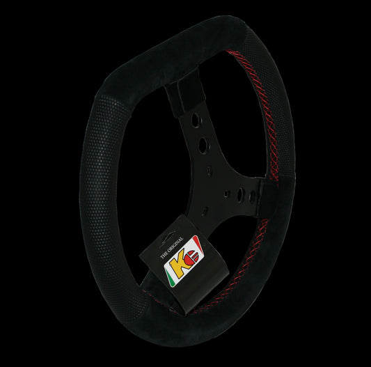 KG flat-top steering wheel for sprint kart racing