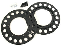Plastic sprocket guard 9 inches protecting kart drivetrain