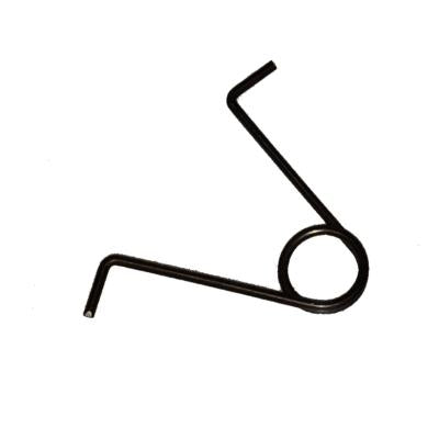 Spring clip for retaining shims in MCP kart calipers