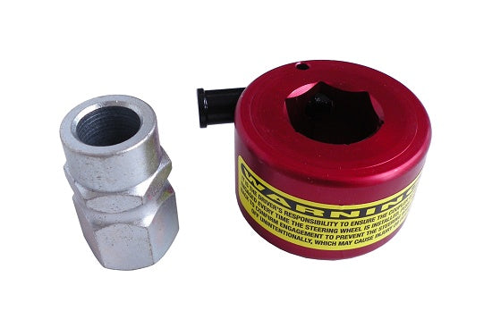 KM quick release steering hub with hex for 5/8 shafts