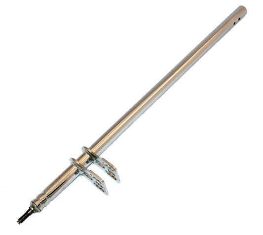 Emerald-finished steering shaft VLE1120 for VLR kart steering system