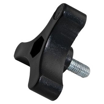Wing nut and bolt for securing Euro fuel tank