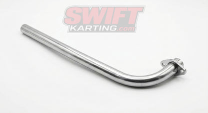 TEC5MC Silenced Curved Exhaust Pipe for Tecumseh HM-50 Engine by TEC Performance - karting parts