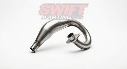 TEC5MC Silenced Curved Exhaust Pipe for Tecumseh HM-50 Engine by TEC Performance - karting parts