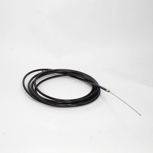 120-inch throttle cable with black housing and ball end