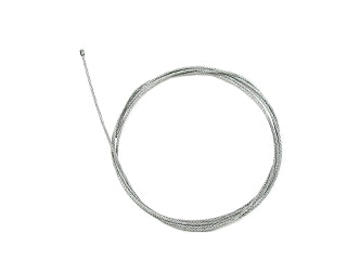 Pack of ten 76-inch thin black throttle cables with barrel ends