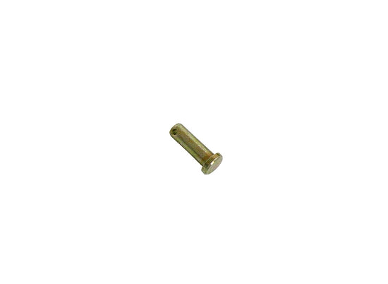 Drilled clevis pin for kart throttle and brake linkage