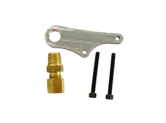 Throttle kit for Tillotson carburetor on kart engine
