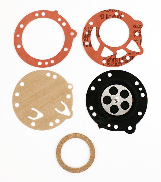 Orange IAME spec Tillotson diaphragm and gasket kit components
