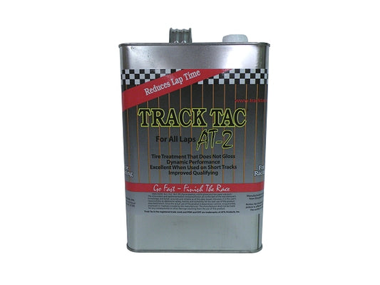 Gallon jug of Track-Tac AT-2 tire prep solution