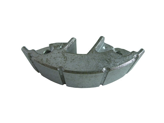 Single Titan clutch shoe for kart assembly