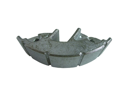 Single Titan clutch shoe for kart assembly