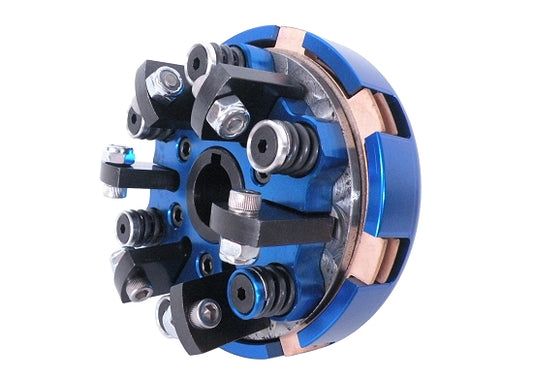 Blue vented drum in Viper unassembled two-disk clutch kit