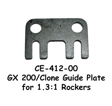 GX200 Clone guide plate for 1.3:1 rocker valvetrain
